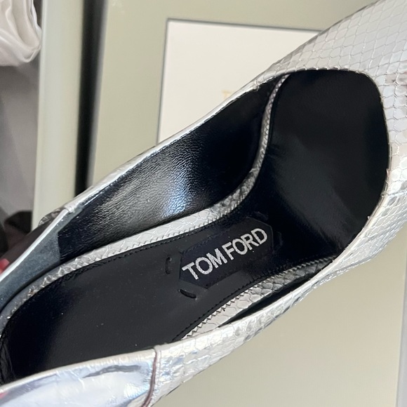Tom Ford Heels Snake Silver EU 38.5, 39 - Picture 2 of 9